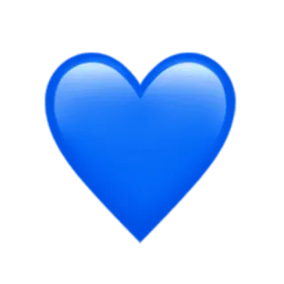 ✨ 2fc7a03f Herz, Blau, Liebe, Symbol, Emoji telegram sticker