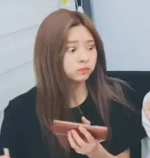 🍧 4aee1e21 女人, 表情, 搞笑, 惊讶, 震惊, kpop telegram sticker