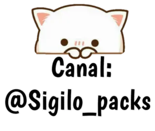 📢 7418cd5d Canal: @Sigilo_packs кот, канал, паки, стикеры, соцсети telegram sticker