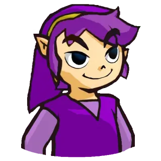 😏 72f62482 Vaati The Legend of Zelda 瓦依提, 塞尔达传说, 缩小帽, 游戏角色 telegram sticker