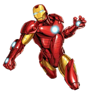 😎 1246f2ac Iron Man marvel, superhero, comic, iron, man telegram sticker