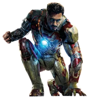 😎 53cb7d0a Iron Man superhero, marvel, armor, avengers, iron man telegram sticker