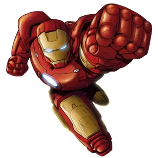 😎 e878bf9e Iron Man marvel, superhero, comic, armor, iron, man telegram sticker