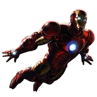 😎 fedb548e Iron Man marvel, superhero, ironman, comics, tony stark telegram sticker
