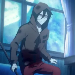 🦇 d3d779c4 Zack Angels of Death Anime, Horor, Karakter, Zack, Angels of Death telegram sticker