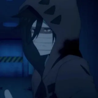 🦇 d6c97a80 Isaac Foster Angels of Death Anime, Isaac Foster, Zack, Angels of Death, Horor, Pembunuhan, Perban, Sabit telegram sticker