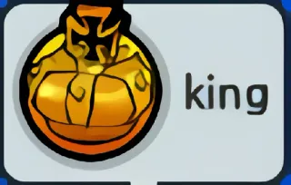 🤴 77bc0582 king crown, king, gold, royal telegram sticker