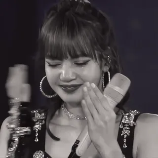 💀 114aac5a Lisa 리사, 케이팝, 가수, 아이돌, 블랙핑크, 연예인 telegram sticker