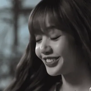 💀 d4fce187 여자, 인물사진, 미소, 흑백, 사람 telegram sticker