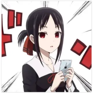 Kaguya-Sama Love is war whatsapp stickers