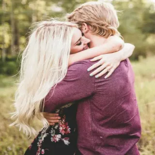 ❤ 0906f0c2 para, przytulanie, miłość, romans, uczucie, związek telegram sticker