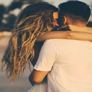 ❤ 7ae6335d para, przytulanie, miłość, romans, uczucie, związek telegram sticker