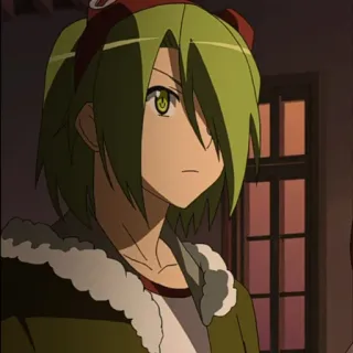 🐾 bf7dad0a 애니메이션, 캐릭터, 초록머리, 인물 사진 telegram sticker