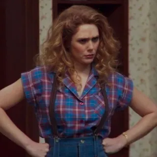 ☕️ 3b5087bf Wanda Maximoff WandaVision 완다 막시모프, 완다비전, 엘리자베스 올슨, 마블, 스칼렛 위치, 캐릭터, 슈퍼히어로 telegram sticker