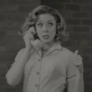 Алая ведьмочка telegram stickers