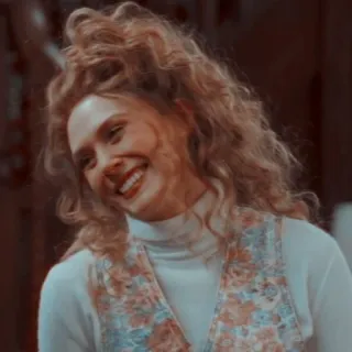 Алая ведьмочка telegram stickers