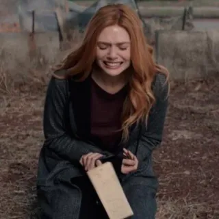 Алая ведьмочка telegram stickers