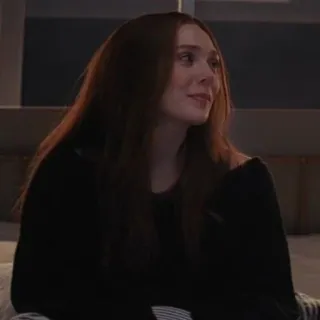 ☕️ 8ec79ed8 Wanda Maximoff 여자, 갈색 머리, 인물 사진, 여배우, 스칼렛 위치 telegram sticker