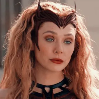 ☕️ bb8b4f8e Scarlet Witch 스칼렛 위치, 마블, 완다 막시모프, 슈퍼히어로, 마녀 telegram sticker