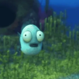 👀 5c075d90 ปลา, ใต้น้ำ, การ์ตูน, สัตว์, ทะเล, มหาสมุทร telegram sticker