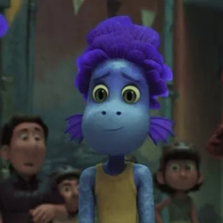 😁 c9ddfbb5 Luca สัตว์ประหลาดทะเล, ลูก้า, ดิสนีย์, พิกซาร์, แอนิเมชัน, ตัวละคร telegram sticker