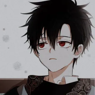 😈 42755c96 Anime, Mangá, Menino, Retrato, Personagem, Ilustração telegram sticker