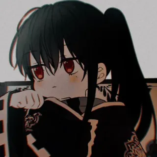 😈 503bac7d Anime, Garota, Fofa, Mangá, Desenho animado telegram sticker