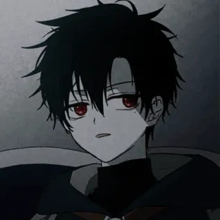 😈 bfd6abeb Anime, Mangá, Personagem, Menino, Retrato telegram sticker