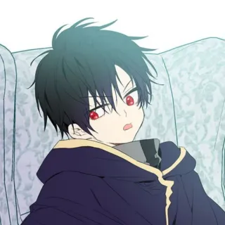 🌑 c55d8f22 Anime, Manga, Chico, Personaje, Ilustración telegram sticker