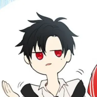 🇹🇹 eddf0f96 Anime, Manga, Chico, Personaje, Dibujo animado, Ilustración telegram sticker