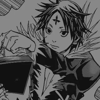 ✖️ 7209b8f1 Chrollo Lucilfer Hunter x Hunter Chrollo Lucilfer, Hunter x Hunter, Anime, Manga, Brigade Fantôme whatsapp sticker