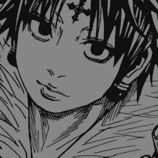 🗡 a5e02f4f Kuroro Lucifer Hunter x Hunter Anime, Hunter x Hunter, Kuroro Lucifer, Chrollo Lucilfer, Manga, Brigade Fantôme whatsapp sticker