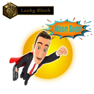 🚀 727ddda8 Lucky Block
MOON SOON crypto, lune, homme d'affaires, succès, finance, chance telegram sticker