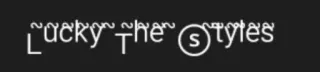 ☺️ bad04574 Lucky the Styles telegram sticker