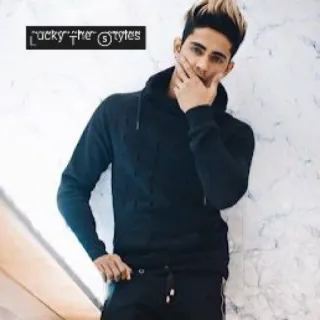 🤭 dd6fc6bb Lucky the Styles mężczyzna, moda, styl, portret telegram sticker