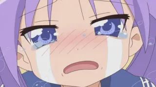 😭 71f9465b Konata Izumi Lucky Star Anime, Pleurs, Triste, Konata Izumi, Lucky Star, Dessin animé telegram sticker