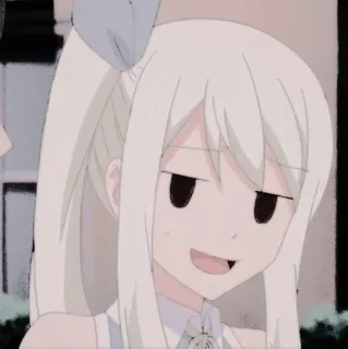 🎏 6657f3fa Mirajane Strauss Fairy Tail Anime, Nhân vật, Mirajane Strauss, Fairy Tail, Dễ thương, Cô gái whatsapp sticker