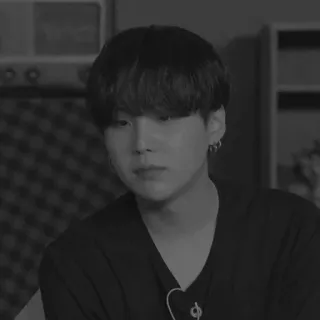 ➖ ef2de147 người, đàn ông, chân dung, trắng đen, kpop, châu á, hàn quốc telegram sticker