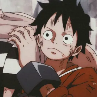 Monkey D. Luffy telegram stickers