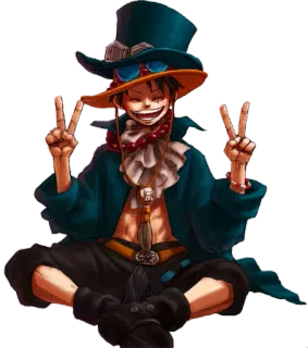 Monkey D LUFFY telegram stickers