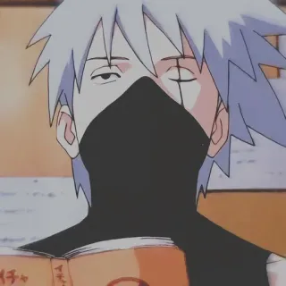 🙄 0c3f3b06 Kakashi Naruto anime, character, kakashi, naruto, manga telegram sticker