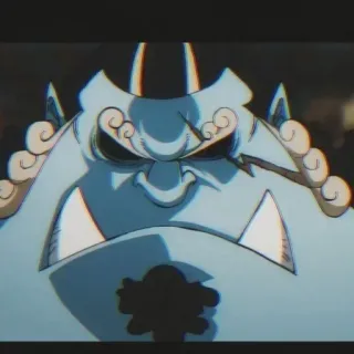 😶 375022b3 Jinbe One Piece anime, one piece, jinbe, pirate, fishman telegram sticker