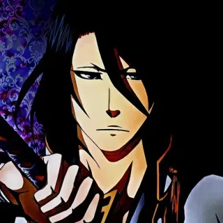 🤫 983df675 Byakuya Kuchiki Bleach anime, character, Byakuya Kuchiki, Bleach, manga, sword, anime character telegram sticker