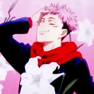 😏 bc25409c Yuji Itadori Jujutsu Kaisen anime, character, jujutsu kaisen, yuji itadori, manga, fanart telegram sticker