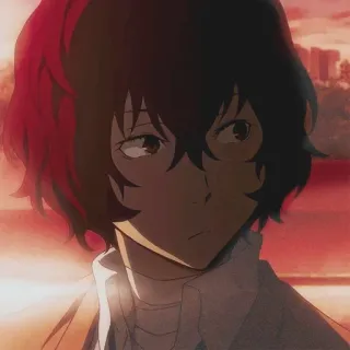 👀 f6ca3fe6 Osamu Dazai Bungo Stray Dogs anime, character, Dazai, Osamu Dazai, Bungo Stray Dogs telegram sticker