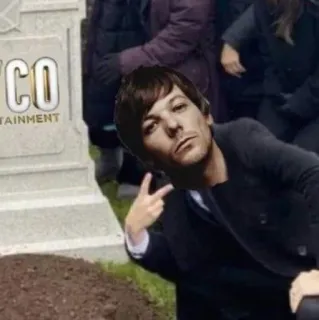 ✌️ bc1099c9 CO
TAINMENT perdamaian, batu nisan, makam, pria, pemakaman whatsapp sticker