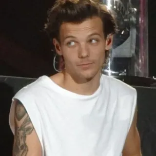 🙄 e893cf9d Louis Tomlinson orang, selebriti, penyanyi, pria, One Direction whatsapp sticker