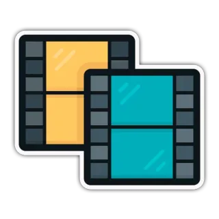 🎥 d0b8eb46 film, bioskop, strip, video, sinema telegram sticker