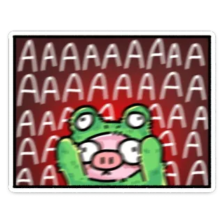 😲 aa3ecddb AAAAAAAAA
AAAAAAAAA
AAAAAAAAA
AAAAAAAAA rana, maiale, urlo, ansioso, adesivo, cartone animato whatsapp sticker
