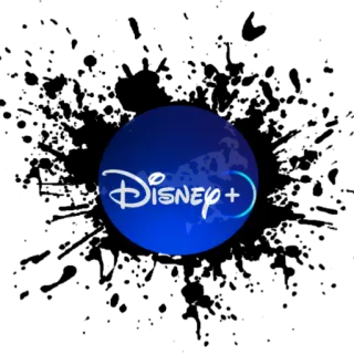 😘 c46cd1ff ディズニープラス, ロゴ, ストリーミング, ディズニー telegram sticker